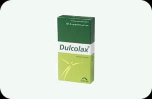 Dulcolax Suppositories box, 10-count package.
